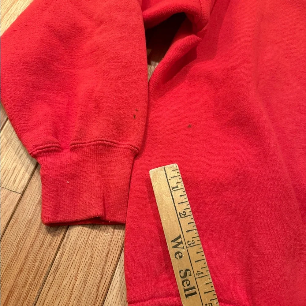 VTG Red Golf Graphic Sweatshirt Preppy Country Club - Picture 6 of 6
